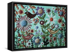 Garden Floral-Karla Gerard-Framed Stretched Canvas