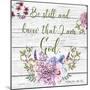 Garden Florals Bible Verse-A-Jean Plout-Mounted Giclee Print