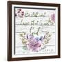 Garden Florals Bible Verse-A-Jean Plout-Framed Giclee Print