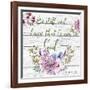 Garden Florals Bible Verse-A-Jean Plout-Framed Giclee Print