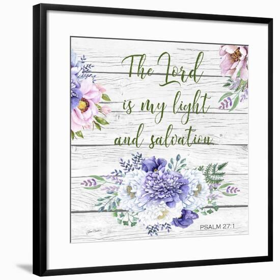 Garden Florals Bible Verse-C-Jean Plout-Framed Giclee Print