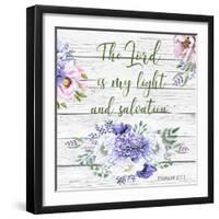 Garden Florals Bible Verse-C-Jean Plout-Framed Giclee Print