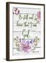 Garden Florals Bible Verse-Jean Plout-Framed Giclee Print