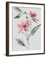 Garden Florals II-Sandra Jacobs-Framed Giclee Print