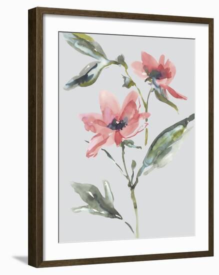 Garden Florals II-Sandra Jacobs-Framed Giclee Print
