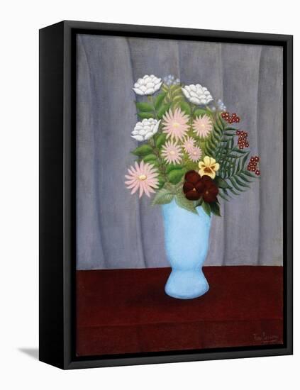 Garden Flowers; Fleurs De Jardin, C.1909-10-Henri Rousseau-Framed Stretched Canvas