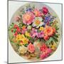 Garden Flowers of July-Albert Williams-Mounted Giclee Print