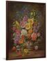 Garden Flowers of September-Albert Williams-Framed Giclee Print