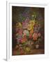 Garden Flowers of September-Albert Williams-Framed Giclee Print