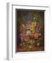 Garden Flowers of September-Albert Williams-Framed Premium Giclee Print