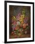 Garden Flowers of September-Albert Williams-Framed Giclee Print