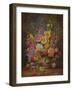 Garden Flowers of September-Albert Williams-Framed Giclee Print