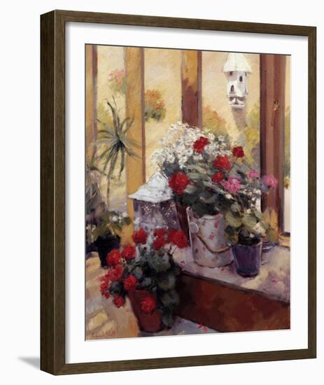 Garden Flowers-Edward Noott-Framed Art Print