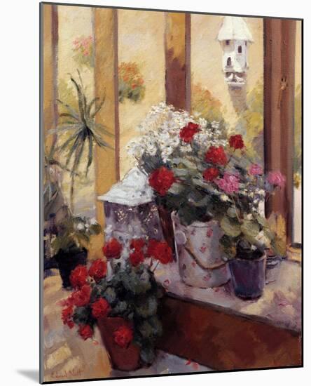 Garden Flowers-Edward Noott-Mounted Art Print