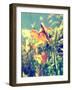 Garden Flowers-Tim Kahane-Framed Premium Photographic Print