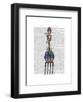 Garden Fork and Owls-Fab Funky-Framed Art Print