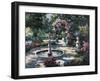 Garden Fountain-unknown Chiu-Framed Art Print