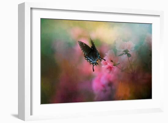 Garden Friend 1-Jai Johnson-Framed Giclee Print