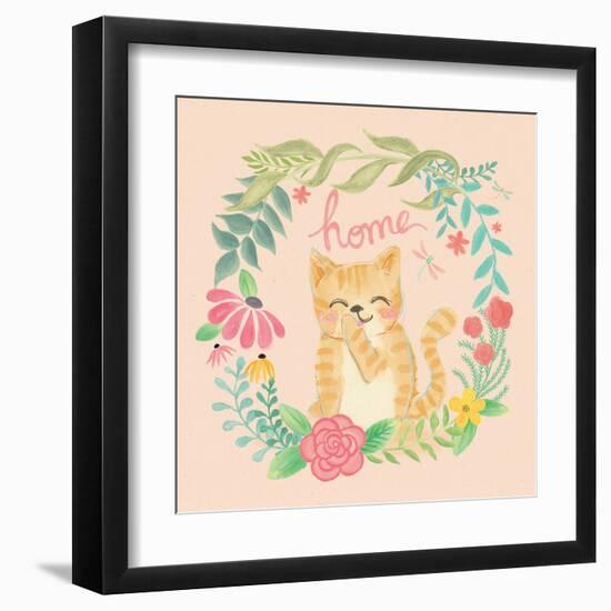 Garden Friends III-Mary Urban-Framed Art Print