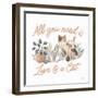 Garden Friends IV-Laura Marshall-Framed Art Print