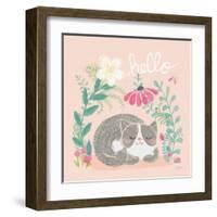 Garden Friends VI-Mary Urban-Framed Art Print