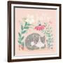 Garden Friends VI-Mary Urban-Framed Art Print