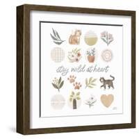 Garden Friends VII-Laura Marshall-Framed Art Print