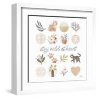 Garden Friends VII-Laura Marshall-Framed Art Print