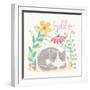 Garden Friends White VI-Mary Urban-Framed Art Print