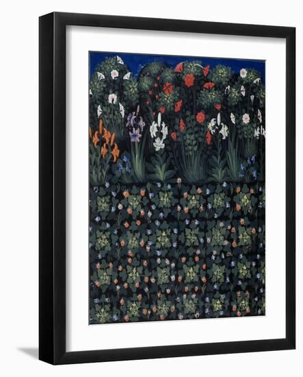 Garden (From Regia Carmina by Convenevole Da Prat)-Pacino Di Buonaguida-Framed Giclee Print