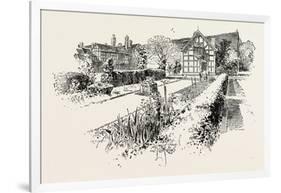 Garden Front of the House in Which Shakespeare Was Born-null-Framed Giclee Print