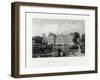 Garden-Front of the Luxembourg, Paris, France, 1875-E Radclyffe-Framed Giclee Print