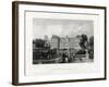 Garden-Front of the Luxembourg, Paris, France, 1875-E Radclyffe-Framed Giclee Print