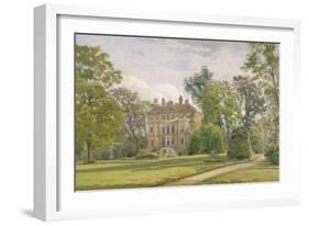 Garden Front of Wandsworth Manor House, St John's Hill, Wandsworth, London, 1887-John Crowther-Framed Giclee Print