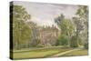 Garden Front of Wandsworth Manor House, St John's Hill, Wandsworth, London, 1887-John Crowther-Stretched Canvas