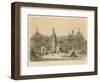 Garden Front, Speke, Lancashire-Joseph Nash-Framed Giclee Print