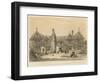 Garden Front, Speke, Lancashire-Joseph Nash-Framed Giclee Print