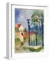 Garden Gate, 1914-Auguste Macke-Framed Giclee Print