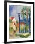 Garden Gate, 1914-Auguste Macke-Framed Giclee Print