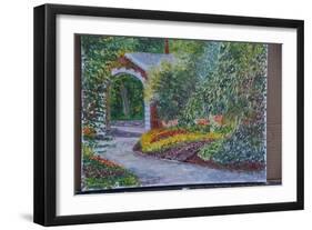 Garden Gate, 2004, (Oil on Canvas)-Anthony Butera-Framed Giclee Print