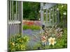 Garden Gate, Bainbridge Island, Washington, USA-Don Paulson-Mounted Photographic Print