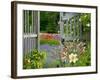 Garden Gate, Bainbridge Island, Washington, USA-Don Paulson-Framed Photographic Print