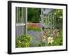 Garden Gate, Bainbridge Island, Washington, USA-Don Paulson-Framed Photographic Print