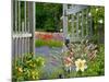 Garden Gate, Bainbridge Island, Washington, USA-Don Paulson-Mounted Photographic Print