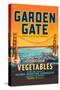 Garden Gate Selected Vegetables-null-Stretched Canvas
