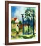 Garden Gate-Auguste Macke-Framed Art Print