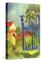 Garden Gate-Auguste Macke-Stretched Canvas