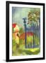 Garden Gate-Auguste Macke-Framed Art Print