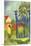 Garden Gate-Auguste Macke-Mounted Art Print