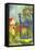 Garden Gate-Auguste Macke-Framed Stretched Canvas
